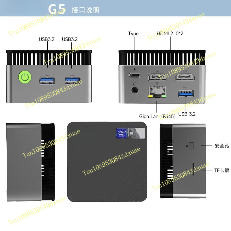 G5 Alder Lake N97 MINI PC Wind - đánh giá và giá Ddr5 4800Mhz